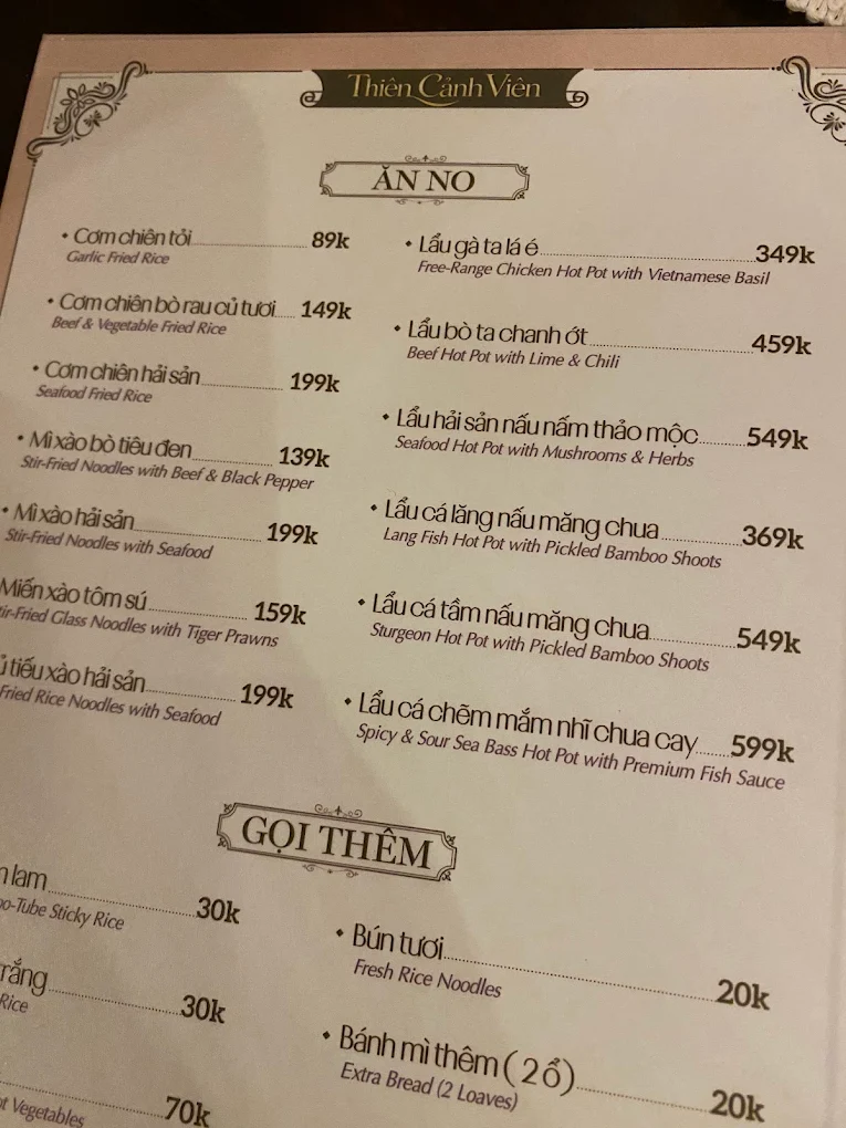 menu nha hang